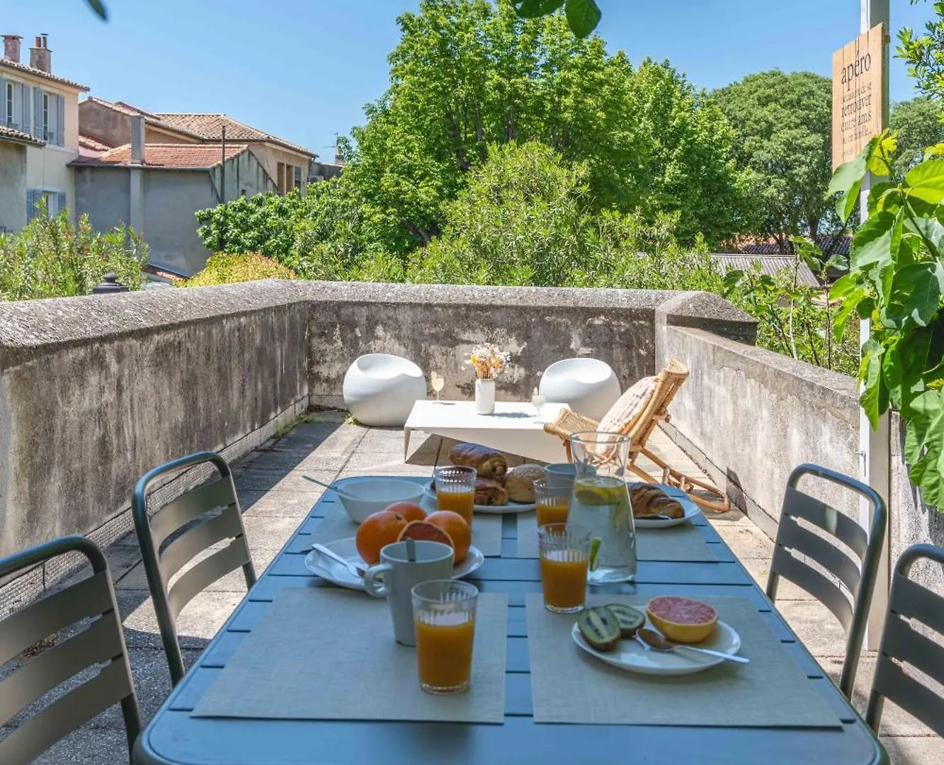 אקס-אן-פרובאנס Cosy Duplex Centre Ville Avec Grande Terrasse Privative דירה